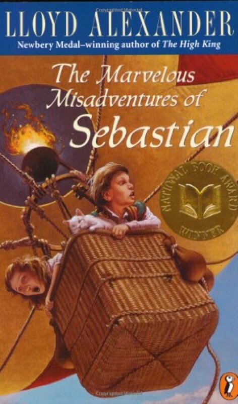 Book cover for "The Marvelous Misadventures of Sebastian" by Lloyd Alexander