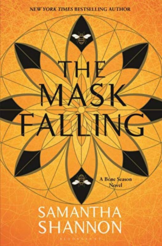 Book cover for "The Mask Falling" by Samantha Shannon