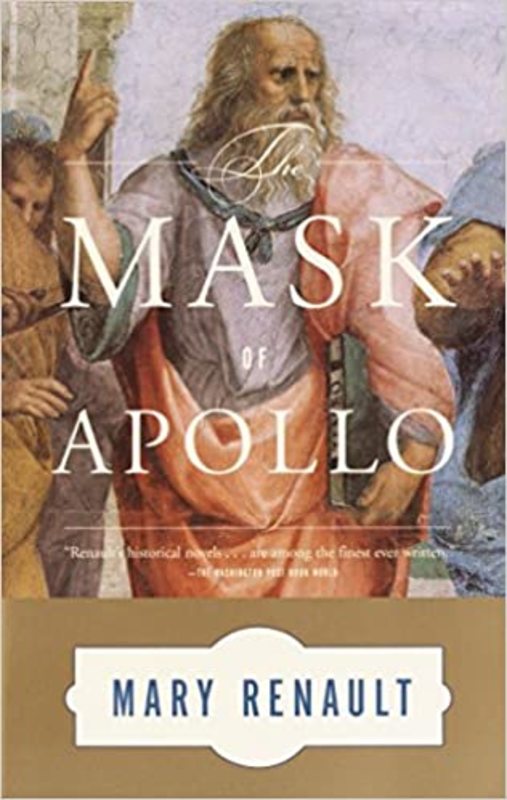 Book cover for "The Mask of Apollo" by Mary Renault