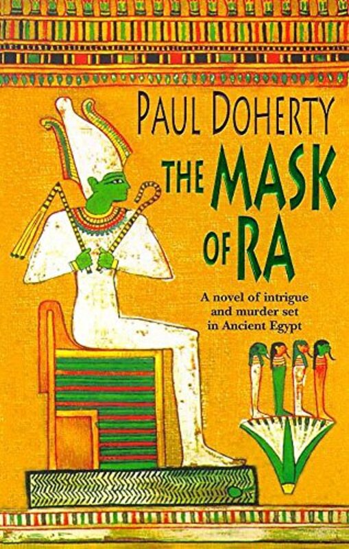 Book cover for "The Mask of Ra" by Paul Doherty
