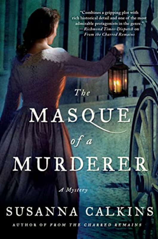 Book cover for "The Masque of a Murderer" by Susanna Calkins