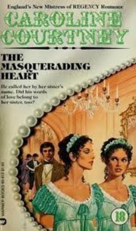Book cover for "The Masquerading Heart" by Penny Jordan