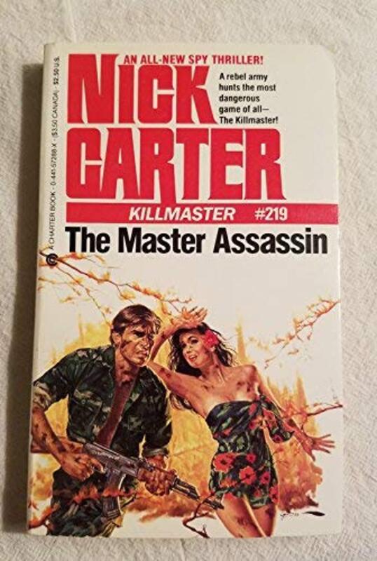 Book cover for "The Master Assassin" by Nick Carter