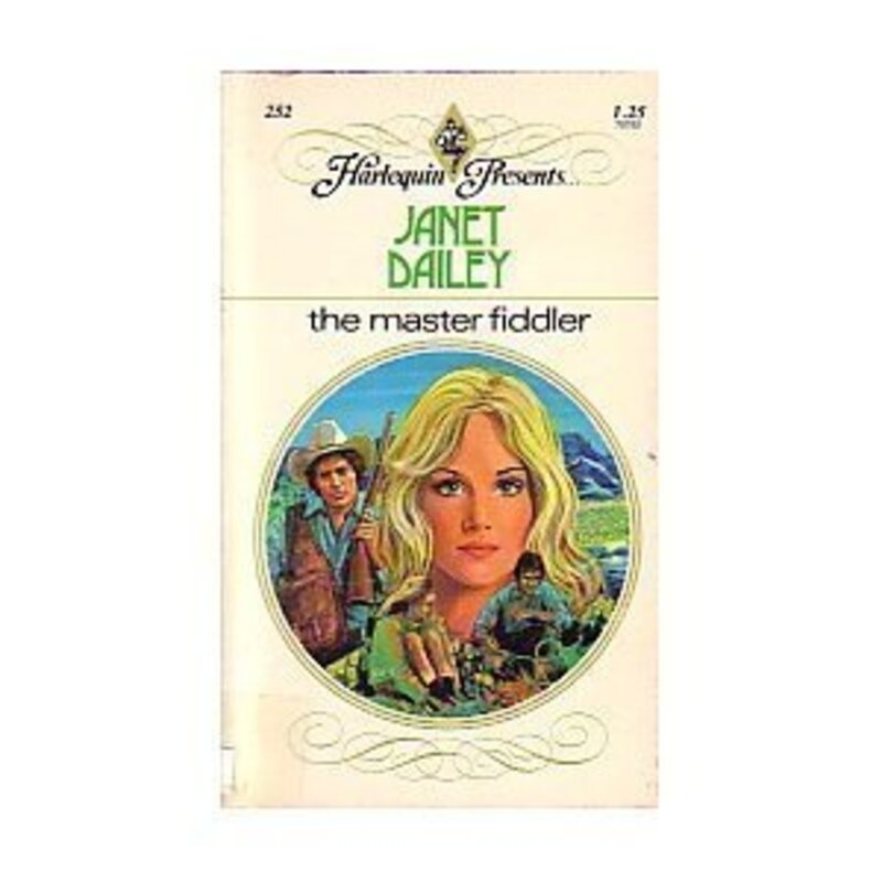 Book cover for "The Master Fiddler" by Janet Dailey