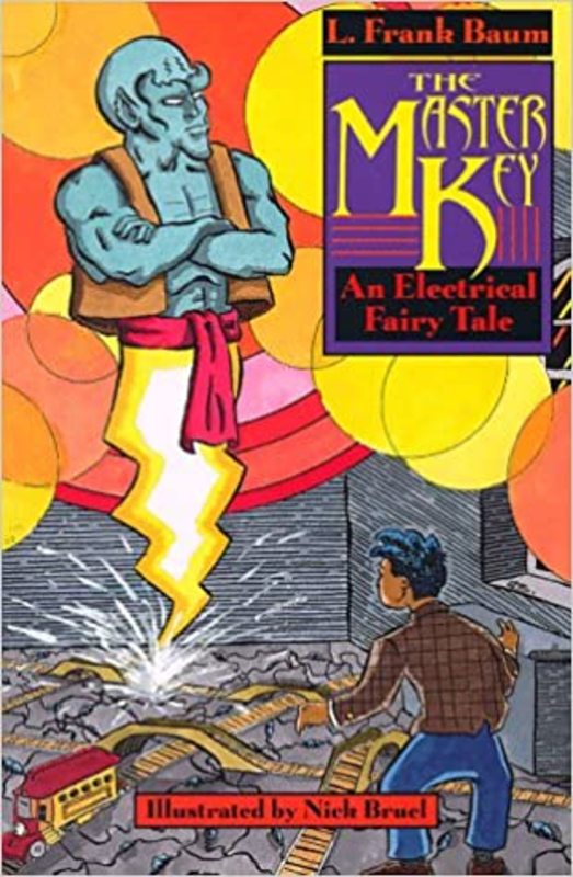 Book cover for "The Master Key" by L Frank Baum