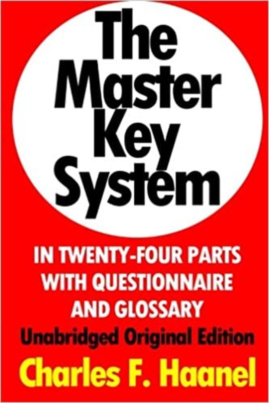 Book cover for "The Master Key System" by Charles F. Haanel