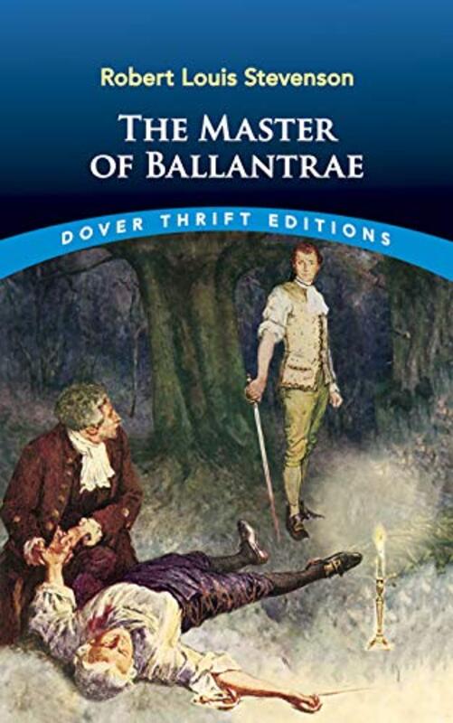 Book cover for "The Master of Ballantrae" by Robert Louis Stevenson