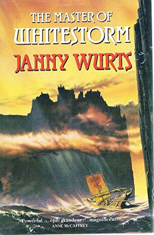 Book cover for "The Master of Whitestorm" by Janny Wurts