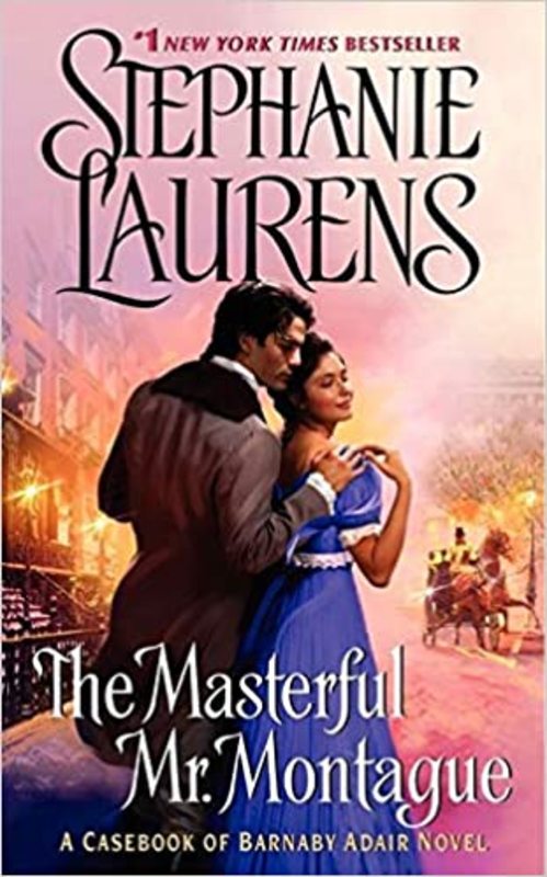 Book cover for "The Masterful Mr. Montague" by Stephanie Laurens