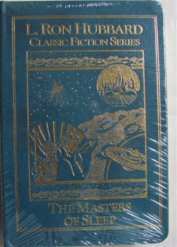 Book cover for "The Masters of Sleep" by L Ron Hubbard