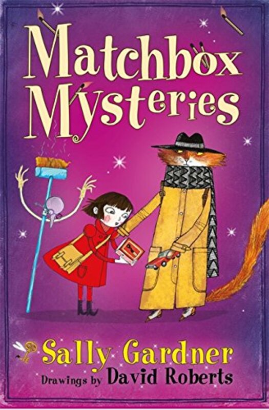 Book cover for "The Matchbox Mysteries" by Sally Gardner