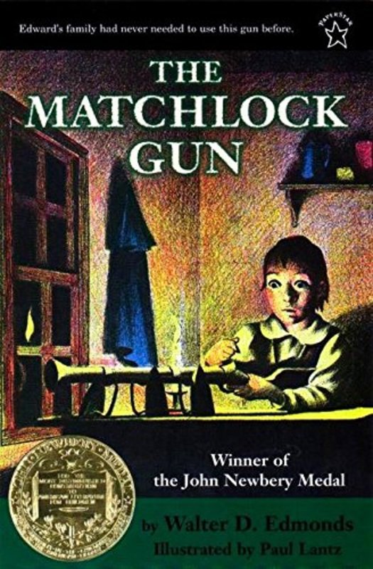 Book cover for "The Matchlock Gun" by Walter D Edmonds