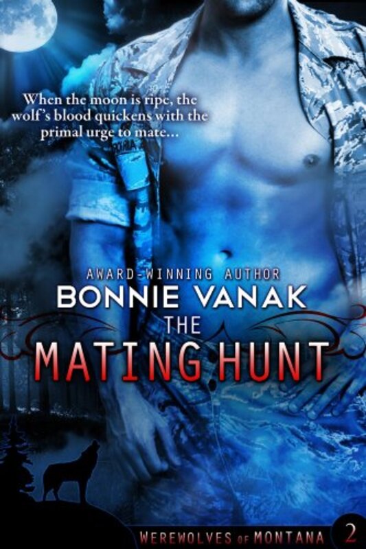 Book cover for "The Mating Hunt" by Bonnie Vanak