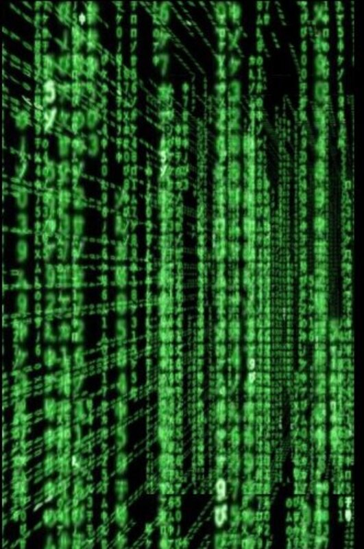 Book cover for "The Matrix" by David Brin