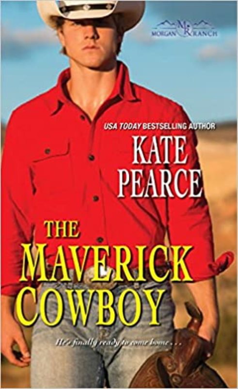 Book cover for "The Maverick Cowboy" by Kate Pearce