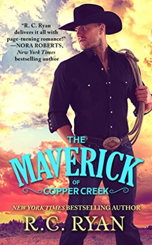 Book cover for "The Maverick of Copper Creek" by Ruth Langan