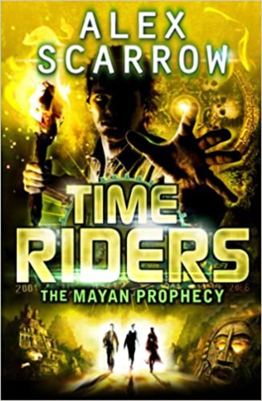 Book cover for "The Mayan Prophecy" by Alex Scarrow