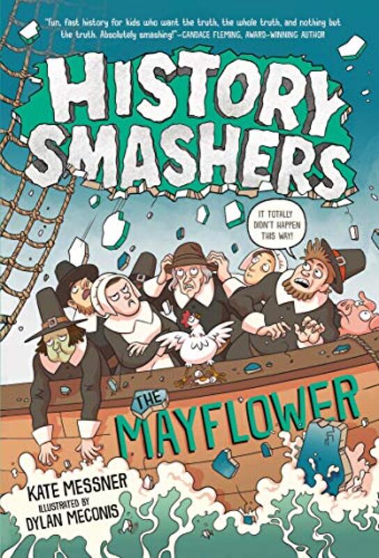 Book cover for "The Mayflower" by Kate Messner
