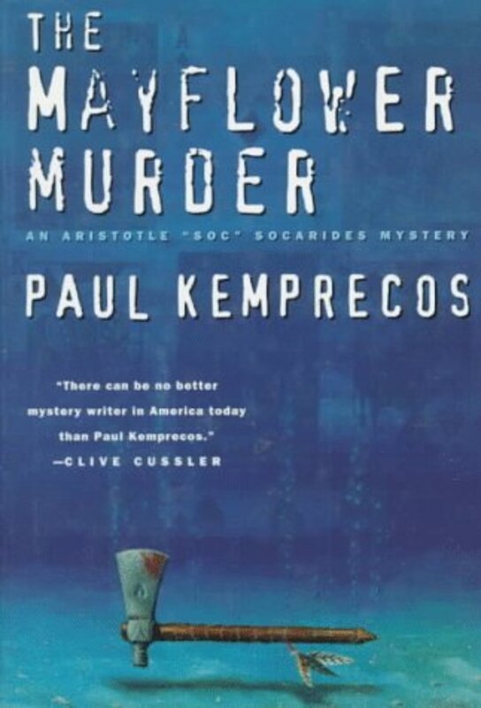Book cover for "The Mayflower Murder" by Paul Kemprecos