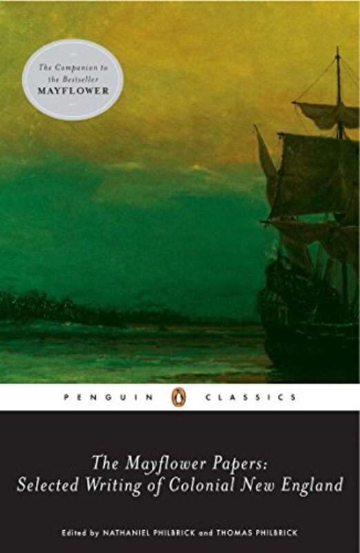 Book cover for "The Mayflower Papers" by Nathaniel Philbrick