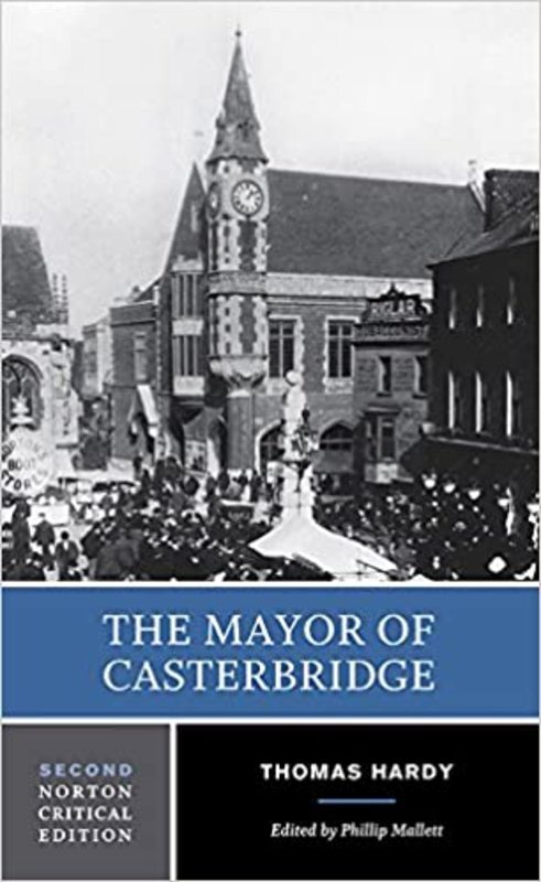 Book cover for "The Mayor of Casterbridge" by Thomas Hardy