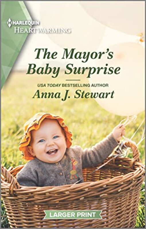 Book cover for "The Mayor's Baby Surprise" by Anna J Stewart