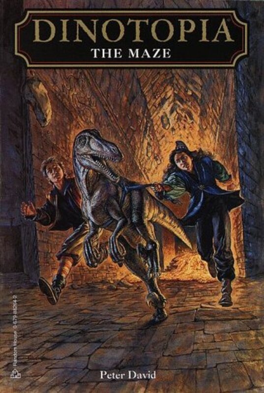 Book cover for "The Maze" by Peter David
