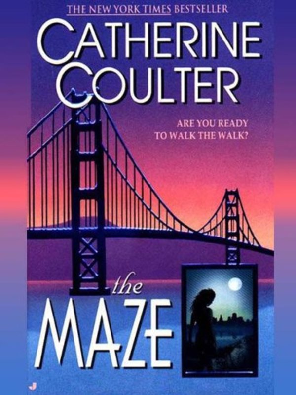 Book cover for "The Maze" by Catherine Coulter
