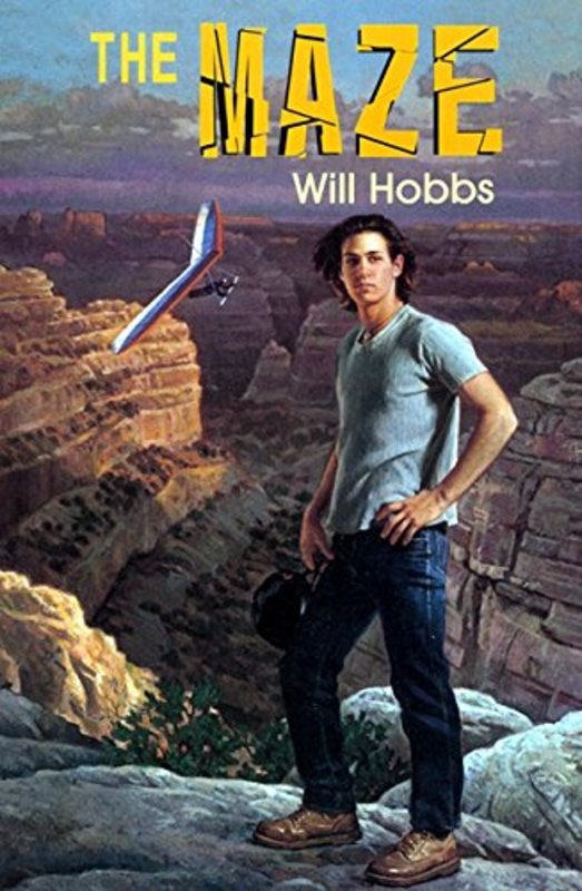 Book cover for "The Maze" by Will Hobbs