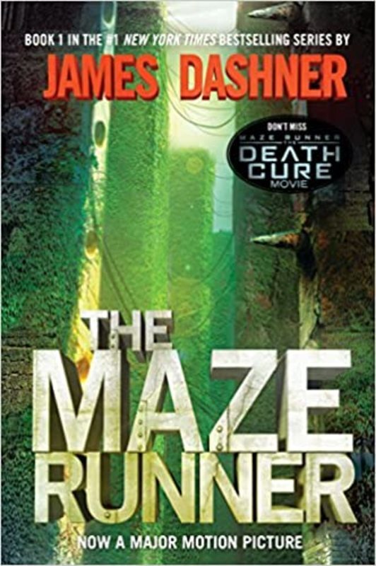 Book cover for "The Maze Runner"