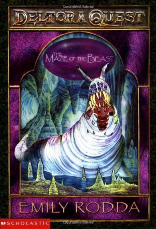 Book cover for "The Maze of the Beast" by Emily Rodda