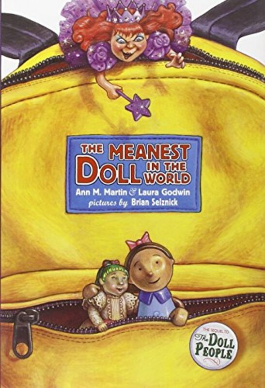 Book cover for "The Meanest Doll in the World" by Ann M Martin