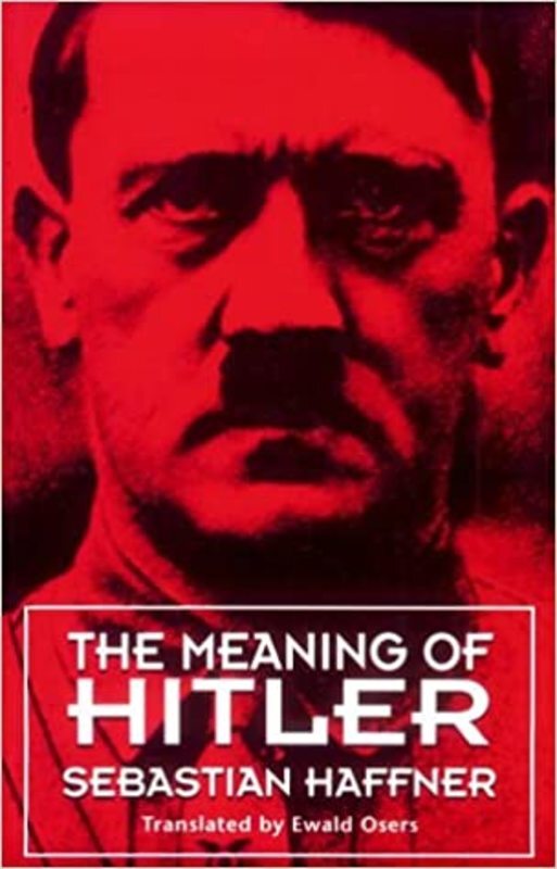 Book cover for "The Meaning of Hitler" by Sebastian Haffner
