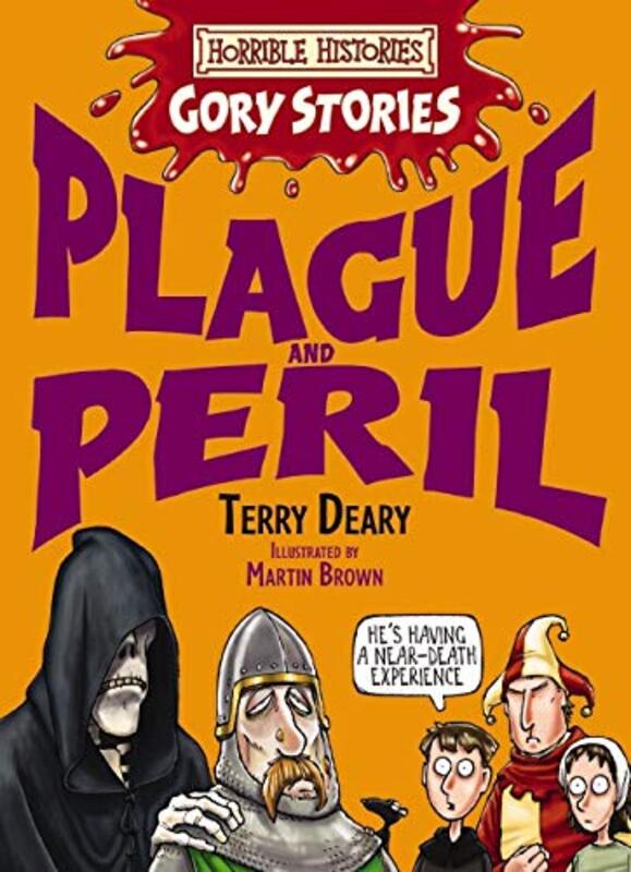 Book cover for "The Measly Middle Ages / Plague And Peril" by Terry Deary