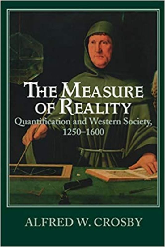 Book cover for "The Measure of Reality" by Alfred Crosby