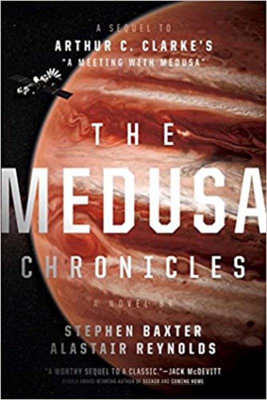 Book cover for "The Medusa Chronicles" by Alastair Reynolds