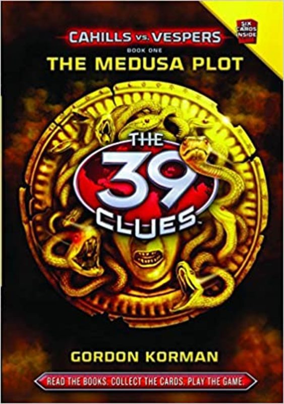 Book cover for "The Medusa Plot" by Gordon Korman