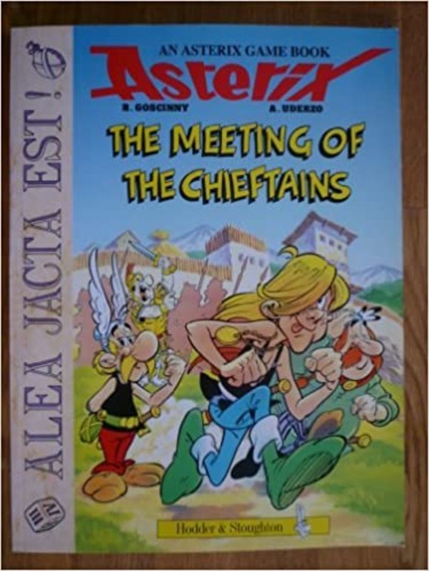 Book cover for "The Meeting of the Chieftains" by Goscinny