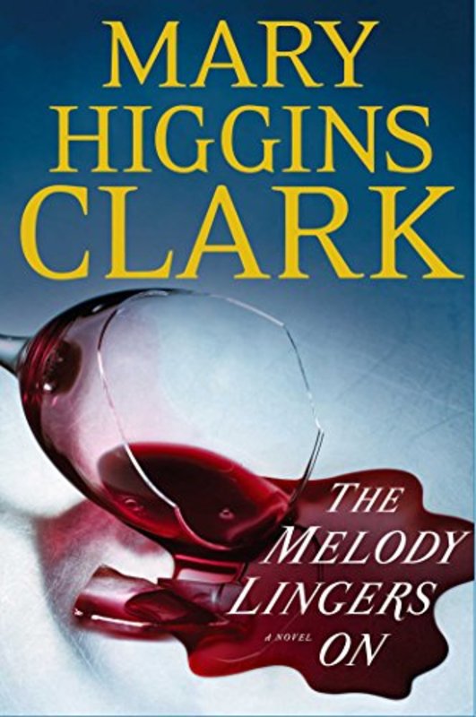 Book cover for "The Melody Lingers On" by Mary Higgins Clark