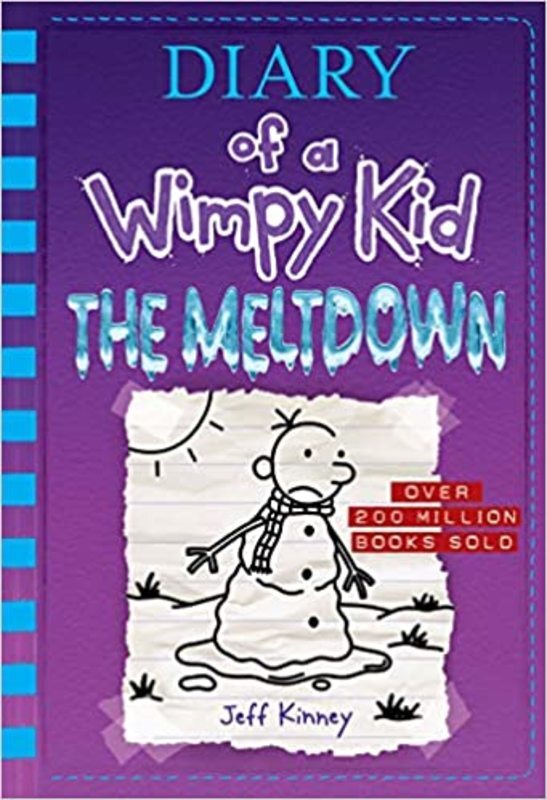 Book cover for "The Meltdown" by Jeff Kinney