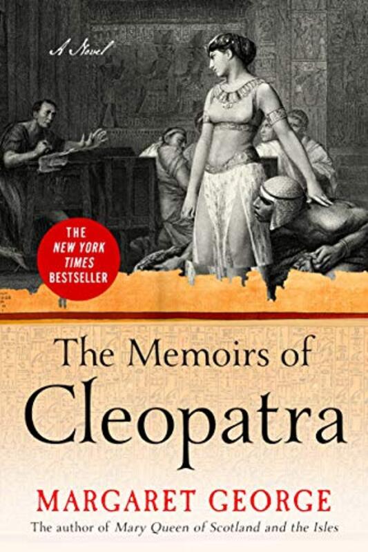 Book cover for "The Memoirs of Cleopatra" by Margaret George