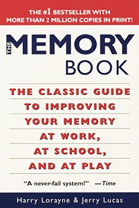 Book cover for "The Memory Book" by Harry Lorayne