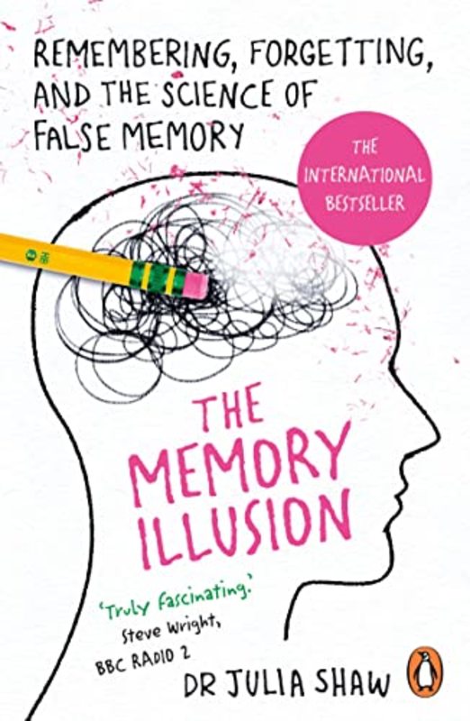 Book cover for "The Memory Illusion" by Julia Shaw
