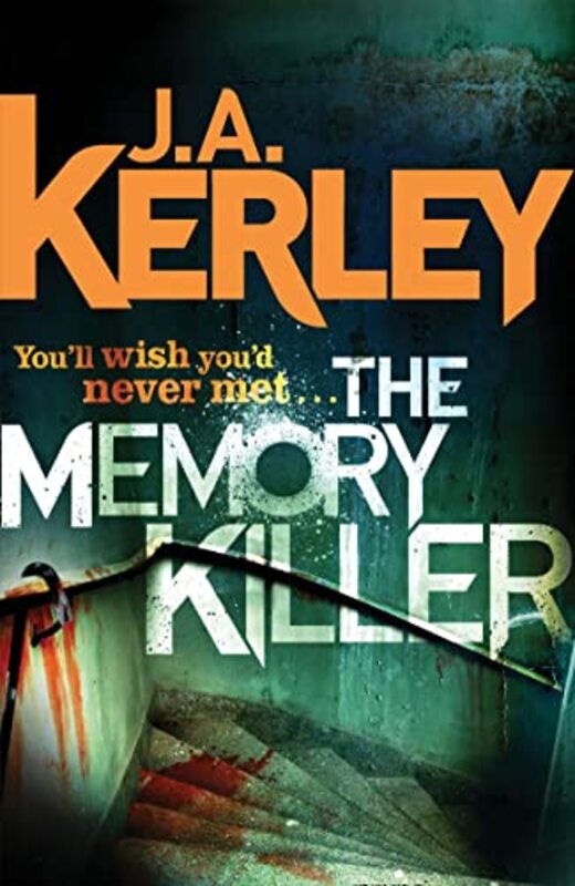 Book cover for "The Memory Killer" by Jack JA Kerley