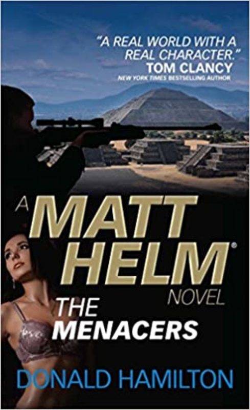 Book cover for "The Menacers" by Donald Hamilton