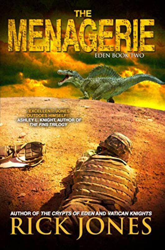 Book cover for "The Menagerie" by Rick Jones