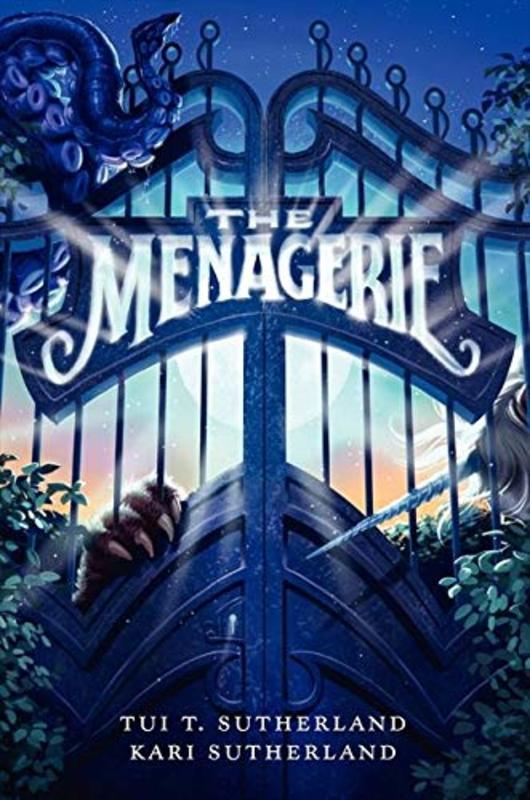 Book cover for "The Menagerie" by Tui T Sutherland