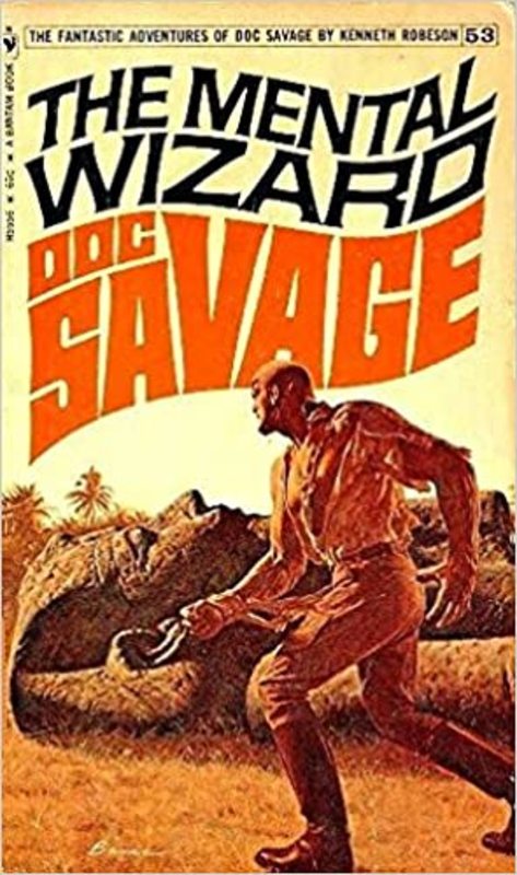 Book cover for "The Mental Wizard" by Lester Dent