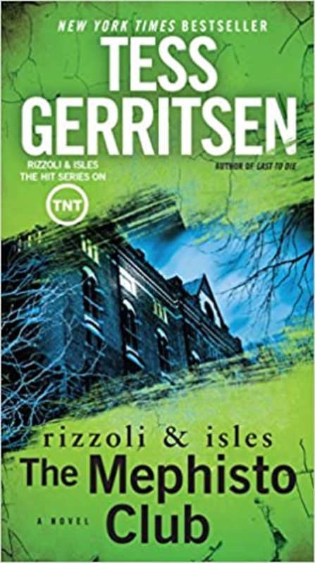 Book cover for "The Mephisto Club" by Tess Gerritsen