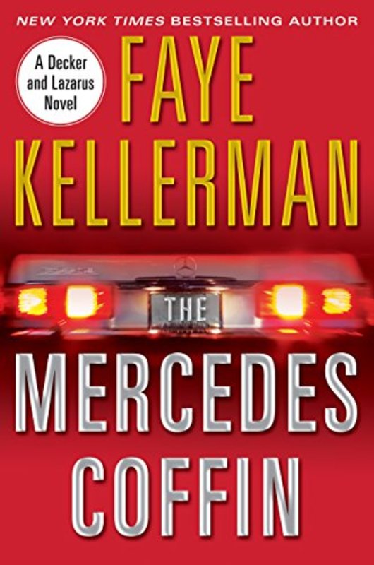 Book cover for "The Mercedes Coffin" by Faye Kellerman
